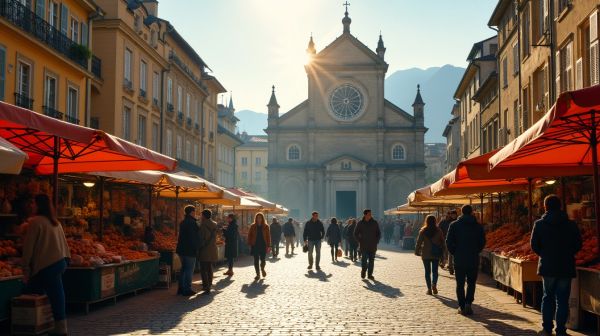 Le marché du samedi à Grenoble : arriver tôt ou tard