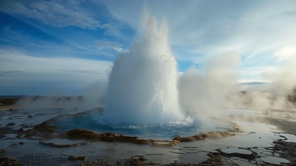 Quelle croisière propose des randonnées pour découvrir les geysers en Islande?