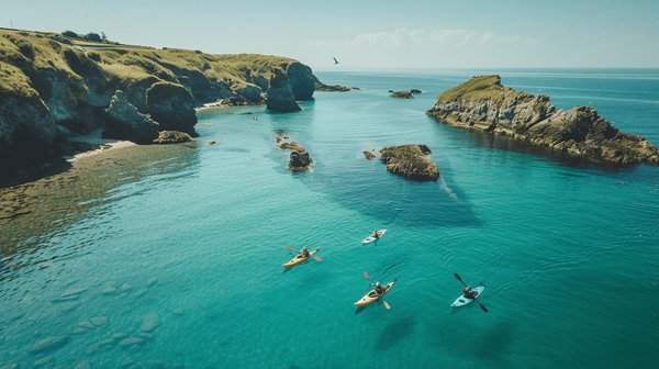 Quels sont les critères pour choisir une location de vacances en bord de mer en Bretagne avec des cours de surf et des excursions en kayak ?