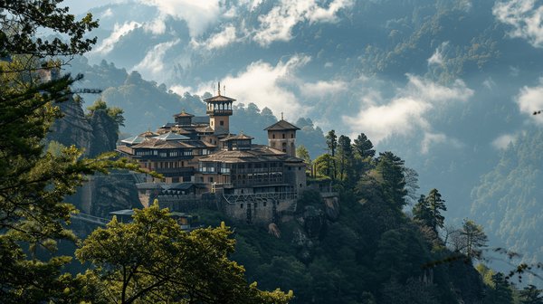 Comment planifier une visite des monastères perchés du Bhoutan?